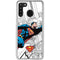 DC Comics Superman Super Speed Flying Over City Galaxy A21 Clear Case