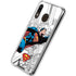 DC Comics Superman Super Speed Flying Over City Galaxy A30 Clear Case