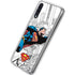 DC Comics Superman Super Speed Flying Over City Galaxy A50 Clear Case