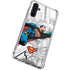 DC Comics Superman Super Speed Flying Over City Galaxy A54 5G Clear Case