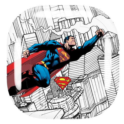 DC Comics Superman Super Speed Flying Over City Galaxy Buds Pro Skin