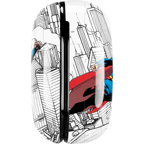 DC Comics Superman Super Speed Flying Over City Galaxy Buds Pro Skin