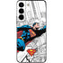 DC Comics Superman Super Speed Flying Over City Galaxy S22 Skin