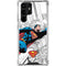 DC Comics Superman Super Speed Flying Over City Galaxy S22 Ultra Clear Case