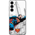DC Comics Superman Super Speed Flying Over City Galaxy S23 FE Skin