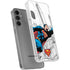 DC Comics Superman Super Speed Flying Over City Galaxy S24 Plus Clear Case