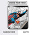 DC Comics Superman Super Speed Flying Over City Galaxy Z Flip Skin