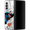 DC Comics Superman Super Speed Flying Over City Galaxy Z Fold3 5G Skin