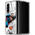 DC Comics Superman Super Speed Flying Over City Galaxy Z Fold4 5G Clear Case