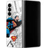 DC Comics Superman Super Speed Flying Over City Galaxy Z Fold4 5G Skin