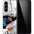 DC Comics Superman Super Speed Flying Over City Galaxy Z Fold5 5G Skin