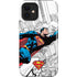 DC Comics Superman Super Speed Flying Over City iPhone 12 Impact Case