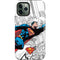 DC Comics Superman Super Speed Flying Over City iPhone 12 Pro Impact Case