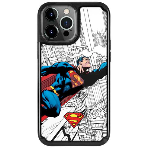 DC Comics Superman Super Speed Flying Over City iPhone 13 Pro Cargo Case