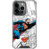 DC Comics Superman Super Speed Flying Over City iPhone 13 Pro Clear Case