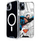 DC Comics Superman Super Speed Flying Over City iPhone 14 Plus MagSafe Case