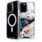 DC Comics Superman Super Speed Flying Over City iPhone 14 Pro Max MagSafe Case