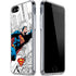 DC Comics Superman Super Speed Flying Over City iPhone SE (2nd & 3rd Gen) Clear Case