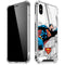 DC Comics Superman Super Speed Flying Over City iPhone XS Max Clear Case