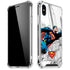 DC Comics Superman Super Speed Flying Over City iPhone XS Max Clear Case