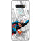 DC Comics Superman Super Speed Flying Over City LG Stylo 6 Clear Case