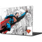 DC Comics Superman Super Speed Flying Over City MacBook Pro 14in (2021-24) Skin