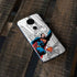 DC Comics Superman Super Speed Flying Over City Moto E5 Plus Skin