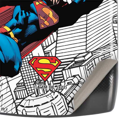 DC Comics Superman Super Speed Flying Over City Motorola RAZR Skin