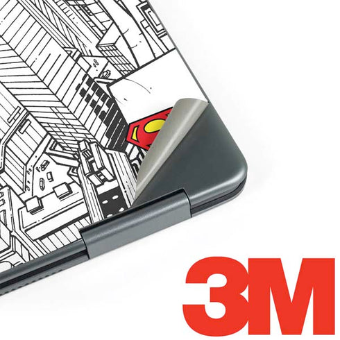 DC Comics Superman Super Speed Flying Over City Notebook 9 Pro 13in (2017) Skin