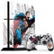 DC Comics Superman Super Speed Flying Over City PS4 Console and Controller Bundle Skin