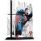DC Comics Superman Super Speed Flying Over City PS4 Console Skin