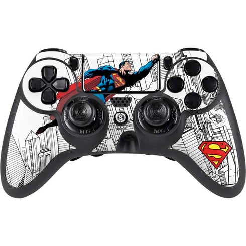 DC Comics Superman Super Speed Flying Over City PS4/PC SCUF Impact Controller Skin