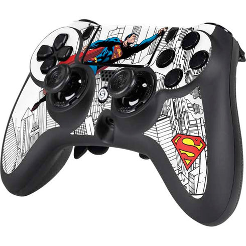 DC Comics Superman Super Speed Flying Over City PS4/PC SCUF Impact Controller Skin