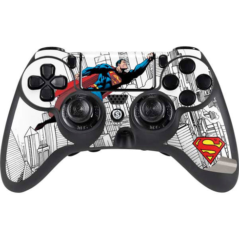 DC Comics Superman Super Speed Flying Over City PS4/PC SCUF Impact Controller Skin