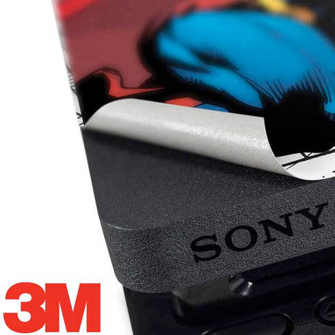 DC Comics Superman Super Speed Flying Over City PS4 Slim Bundle Skin