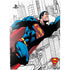 DC Comics Superman Super Speed Flying Over City PS5 Digital Edition Console Skin