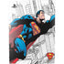 DC Comics Superman Super Speed Flying Over City PS5 Digital Edition Console Skin