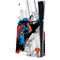 DC Comics Superman Super Speed Flying Over City PS5 Slim Disk Console Skin