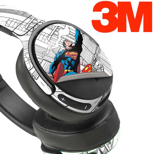 DC Comics Superman Super Speed Flying Over City Skullcandy Venue Skin