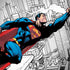 DC Comics Superman Super Speed Flying Over City Surface Book 2 13.5in Skin