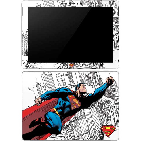 DC Comics Superman Super Speed Flying Over City Surface Go Skin