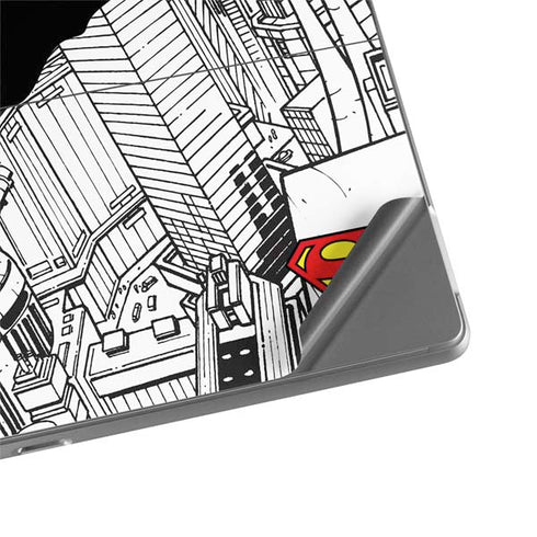 DC Comics Superman Super Speed Flying Over City Surface Pro 8 Skin