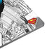 DC Comics Superman Super Speed Flying Over City Universal Laptop 11in (8.8 x 6.2in) Skin