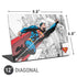 DC Comics Superman Super Speed Flying Over City Universal Laptop 12in (9.8 x 6.8in) Skin