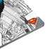 DC Comics Superman Super Speed Flying Over City Universal Laptop 16.6in (13.4 x 9.7in) Skin