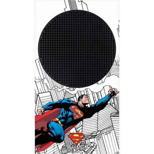 DC Comics Superman Super Speed Flying Over City Xbox Series S Skins