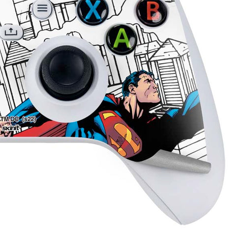 DC Comics Superman Super Speed Flying Over City Xbox Series S Skins