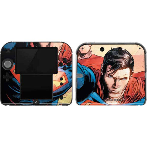 DC Comics Superman Flying Pose Action Comics #957 Art by Patch Zircher Nintendo 2DS Skin