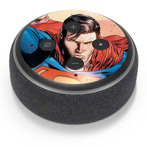 DC Comics Superman Flying Pose Action Comics #957 Art by Patch Zircher Amazon Echo Dot Skin