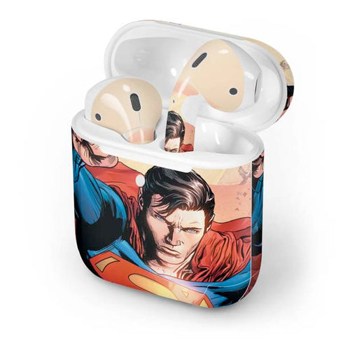 DC Comics Superman Flying Pose Action Comics #957 Art by Patch Zircher Apple AirPods 2 Skin